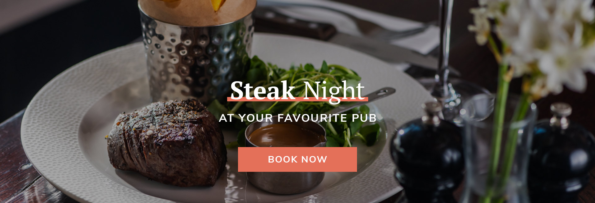 Steak Night at The Crown & Two Chairmen