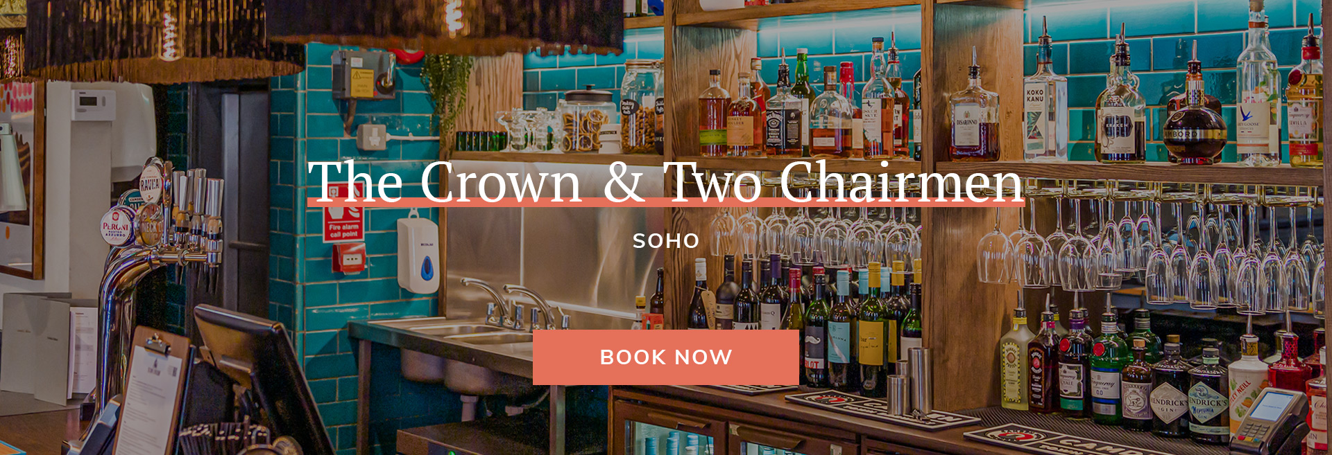 Come down to your local pub at The Crown & Two Chairmen in London